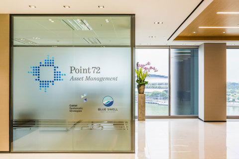 Point72 Doubles Office Space in Singapore's OUE Bayfront; Affirms Commitment to Hiring Region’s Top Talent (Photo: Business Wire)