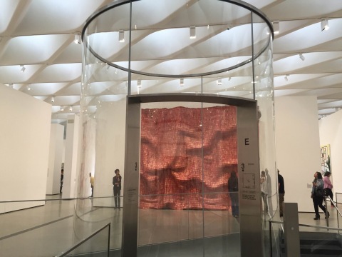 Mitsubishi Electric Glass Elevator at The Broad in Los Angeles (Photo: Business Wire)