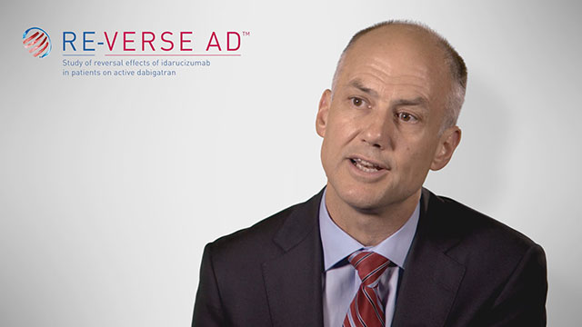 RE-VERSE AD™: The benefit of a specific reversal agent to dabigatran