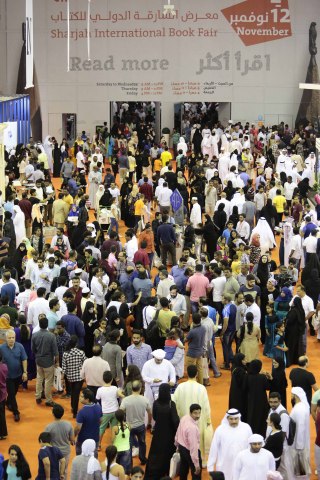 Visitors during the 35th Sharjah International Book Fair 2016 (Photo: Business Wire