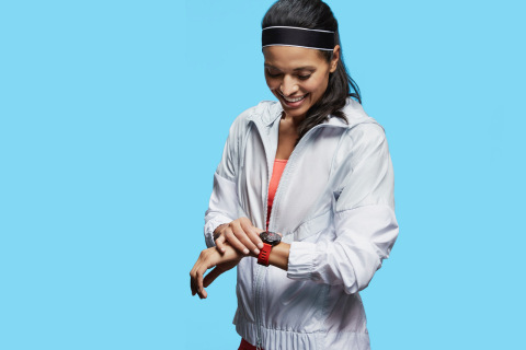 Amazfit PACE features fitness and sleep tracking, heart rate monitoring, 11-day battery life, Wi-Fi, GPS, elevation tracking and onboard music storage for phone-free running. (Photo: Business Wire)