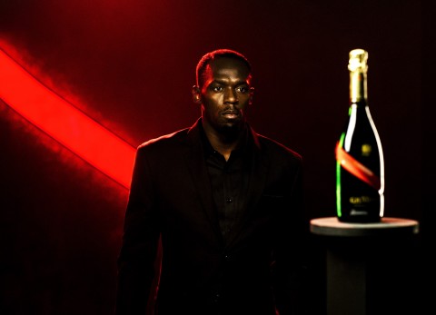 Usain Bolt, the new CEO of Maison Mumm (Photo: Business Wire)