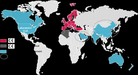 Theradiag's worldwide presence in theranostics