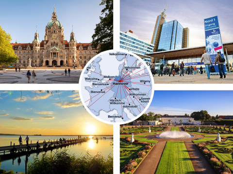 Hannover Region: located in the heart of Europe! (HMTG)(Photo: Business Wire)
