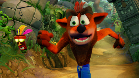Crash Bandicoot® N. Sane Trilogy, available in 2017, features all-new lighting, animations, environments and recreated cinematics. Fans new and old alike will enjoy seeing the beloved ’90s video game icon like never before in this fully-remastered game collection. (Photo: Business Wire)