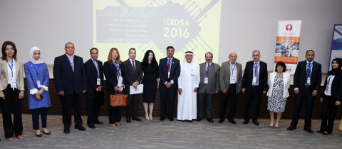 Organizers and keynote speakers at the ICEDSA 2016 Conference at AURAK (Photo: ME NewsWire)