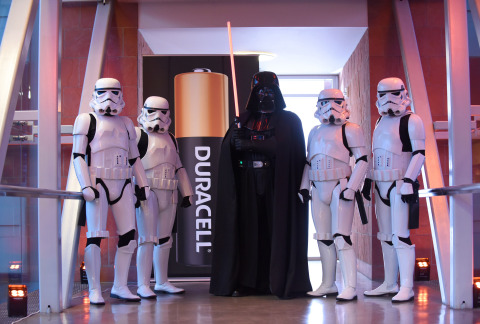 To celebrate Duracell’s 1 million battery donation to Children's Miracle Network Hospitals, Stormtroopers and Darth Vader await patients from Children’s Hospital Los Angeles, Thursday, Dec. 8, 2016.  Duracell joined forces with Lucasfilm and “Rogue One: A Star Wars Story” to transform Children's Hospital Los Angeles into a galactic playground, powering imagination for those who need it most. (Photo by Diane Bondareff/Invision for Duracell/AP Images)