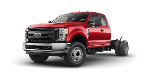 Ford F-350 Super Duty Chassis Cab 4x2 SuperCab XL Berges’ F-350 Super Duty dream build includes the 6.7-liter Power Stroke turbo diesel V8 engine, which reflects the fleet’s shift to diesel – based on quieter engine noise, greater horsepower and torque. (Photo: Business Wire)