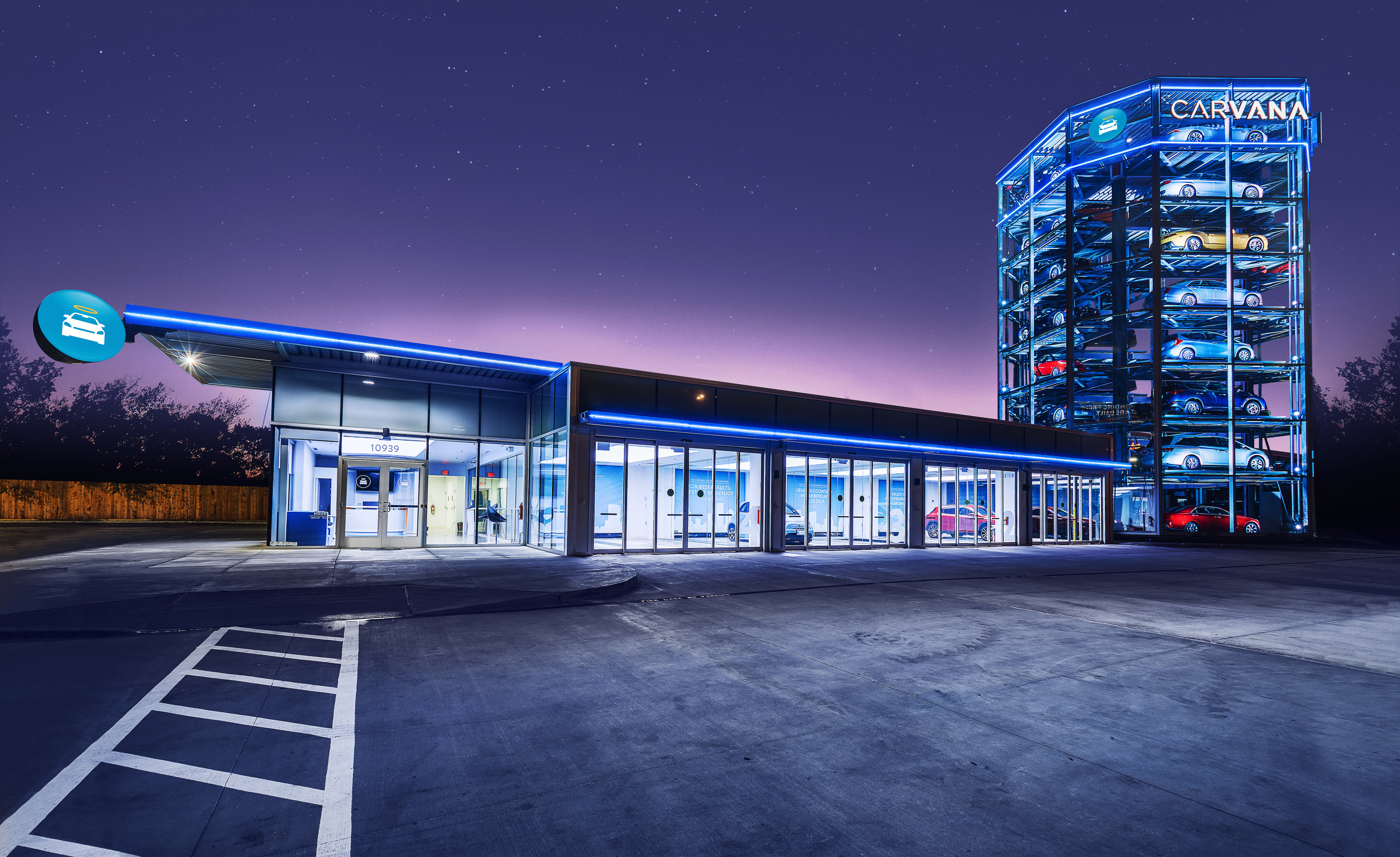 Carvana Opens the Nation s Largest Coin Operated Car Vending