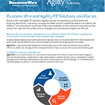 Business Wire and Agility PR Solutions PDF