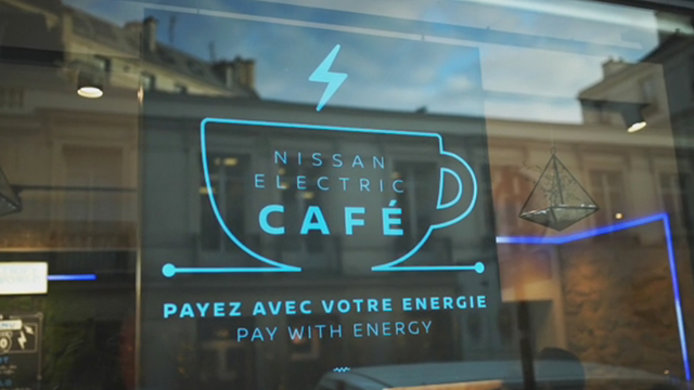 New Nissan Electric Café opens in Paris as the brand celebrates three billion EV kilometres worldwide