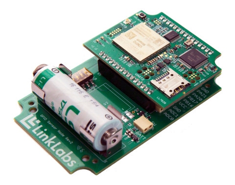 Link Labs certified LTE-M sensor suite device. (Photo: Business Wire)