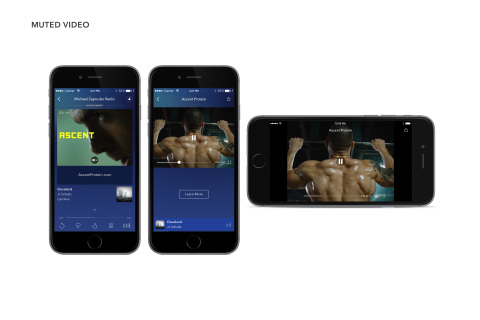 Pandora's Muted Video Product (Photo: Business Wire)