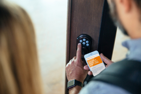 Vivint simplifies hosting with automatic keyless access  (Photo: Business Wire) 