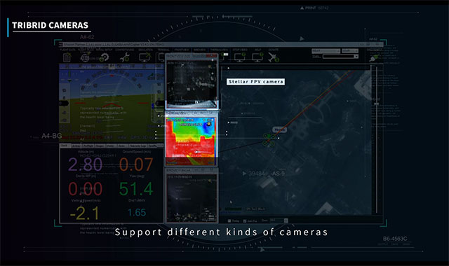 ITRI's ICT Solution for Drones features three cameras, unlimited range via LTE, and off-grid operation.