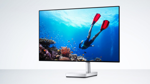 A CES 2017 Innovation Award honoree, the Dell 27 Ultrathin Monitor features the world’s overall thinnest profile with Dell’s HDR feature for higher clarity and increased contrast with Quad HD technology, USB Type-C connectivity and a modern design aesthetic. (Photo: Business Wire)