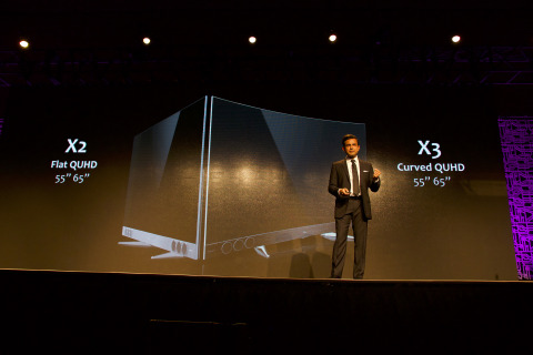 Ranjit Gopi, Marketing Director & Head of Overseas Marketing, TCL Multimedia Holdings Ltd., announced the launch of X2 and X3 at CES 2017. (Photo: Business Wire)