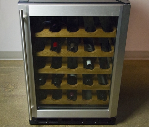 GE Appliances' FirstBuild™ Announce Simblee Connected Smart Wine Chiller. (Photo: Business Wire)