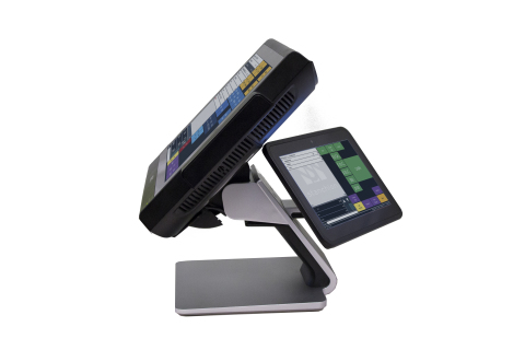 Side view of NECs new POS TWINPOS 5100 (Photo: Business Wire)