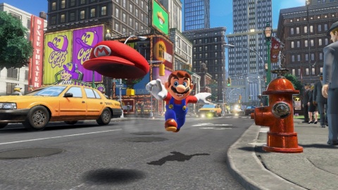 Super Mario Odyssey is the first sandbox game that allows Mario to fully explore his world since Super Mario 64 on Nintendo 64 and Super Mario Sunshine on Nintendo GameCube. (Graphic: Business Wire)