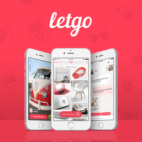 With over 45M downloads, letgo’s free app is the fastest growing mobile marketplace to buy and sell locally. (Photo: Business Wire)