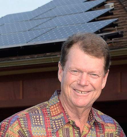 Pro Golfer Tom Watson installed a 25.4kW Mitsubishi Electric PV system on his Hawaiian home. (Photo: Business Wire)