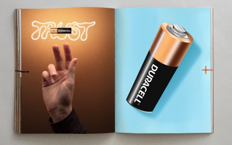If the spots show your favorite batteries in a whole new light, the first ever Duracell Catalog shows all of the brand’s trusted power sources in a new format. Accustomed to being confined to a dark battery compartment dungeon or cluttered kitchen drawer, Duracell batteries finally get their star turn in the catalog, distributed via Instagram (Photo: Business Wire) 