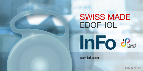 InFo Lens – Swiss Made EDOF IOL for Cataract Surgery (Photo: InFo Lens)