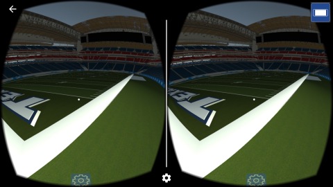 vCAD app users can walk on the Super Bowl LI field and get a view from any seat in the stadium, all in virtual reality. (Photo: Business Wire)