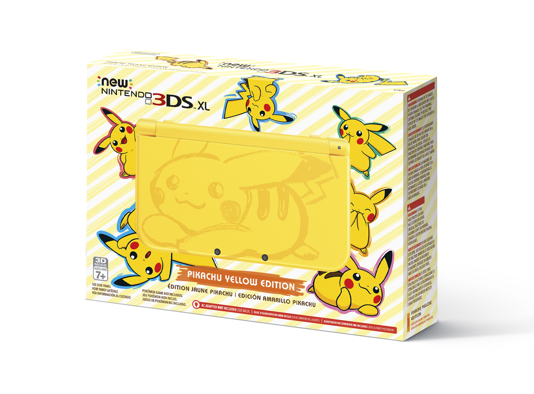 New Nintendo 3DS XL Dimensions & Drawings