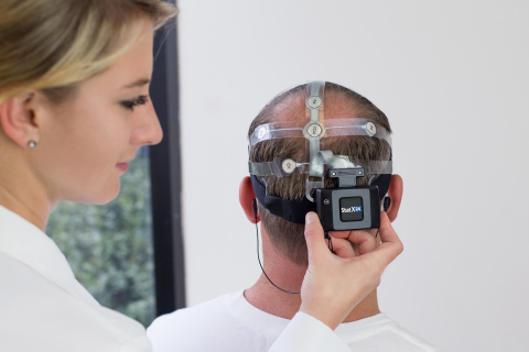 Advanced Brain Monitoring's Stat X24 for awake EEG assessment. (Photo: Business Wire)