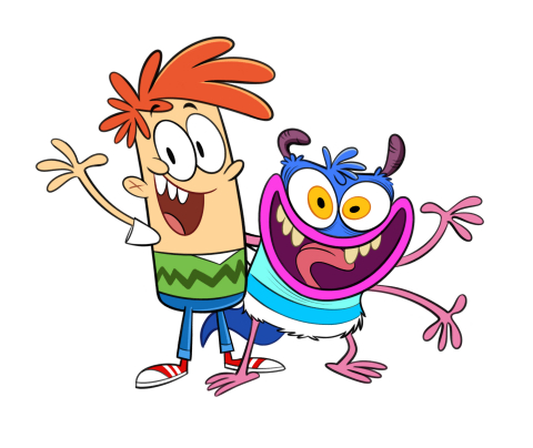 Bunsen and Mikey in Nickelodeon’s Bunsen is a Beast. (Photo: Business Wire)