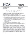HCA Reports Fourth Quarter 2016 Results