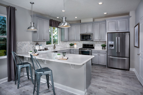 A kitchen in a KB home at Southshore at Bannon Lakes. (Photo: Business Wire)