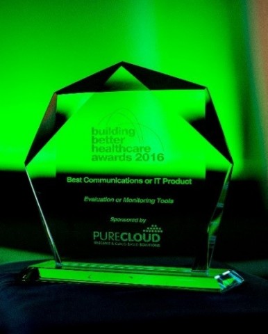 Award for Best Communications System at Building Better Healthcare Awards 2016 (Photo: Business Wire)