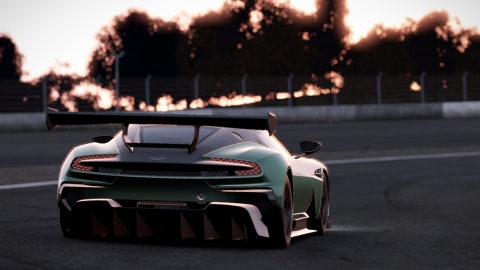 Aston Martin Vulcan at Fuji Speedway (Photo: Business Wire)