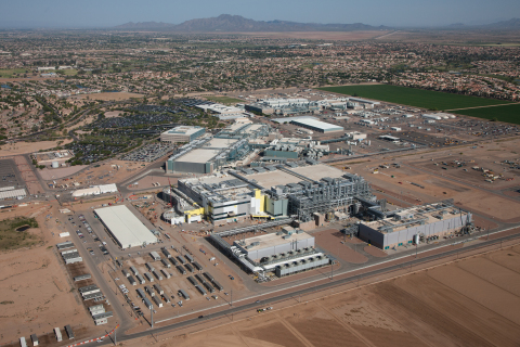 Intel Corporation on Tuesday, Feb. 8, 2017, announced plans to invest more than $7 billion to complete Fab 42. On completion, Fab 42 in Chandler, Ariz., is expected to be the most advanced semiconductor factory in the world. (Credit: Intel Corporation)