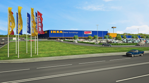 IKEA Proposes Plans for Fort Worth Store to Open Summer 2019 as Third Dallas-Fort Worth-Area IKEA Store and Sixth in State (Graphic: Business Wire)