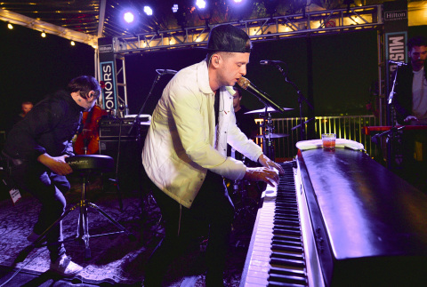 Hilton Launches "Music Happens Here," a First of its Kind Integrated Music Program, With Exclusive OneRepublic Concert Just for Hilton Honors Members (Photo: Business Wire)