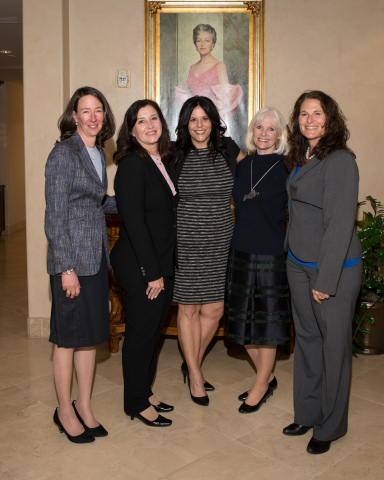 Virginia G. Piper Charitable Trust CEO Dr. Susan Pepin (left) with new 2016 Piper Fellows: Amy Schwabenlender, VP of Community Impact, Valley of the Sun United Way; JoAnne Chiariello, Director of Family Support Services, AASK—Aid to Adoption of Special Kids; Katherine Cecala, President, Junior Achievement of Arizona; Leah Fregulia, Head of School/CEO, Arizona School for the Arts. (Photo: Business Wire)