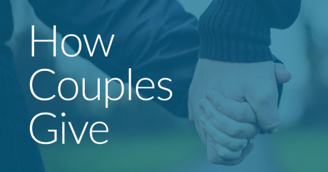 How Couples Give (Photo: Business Wire) 