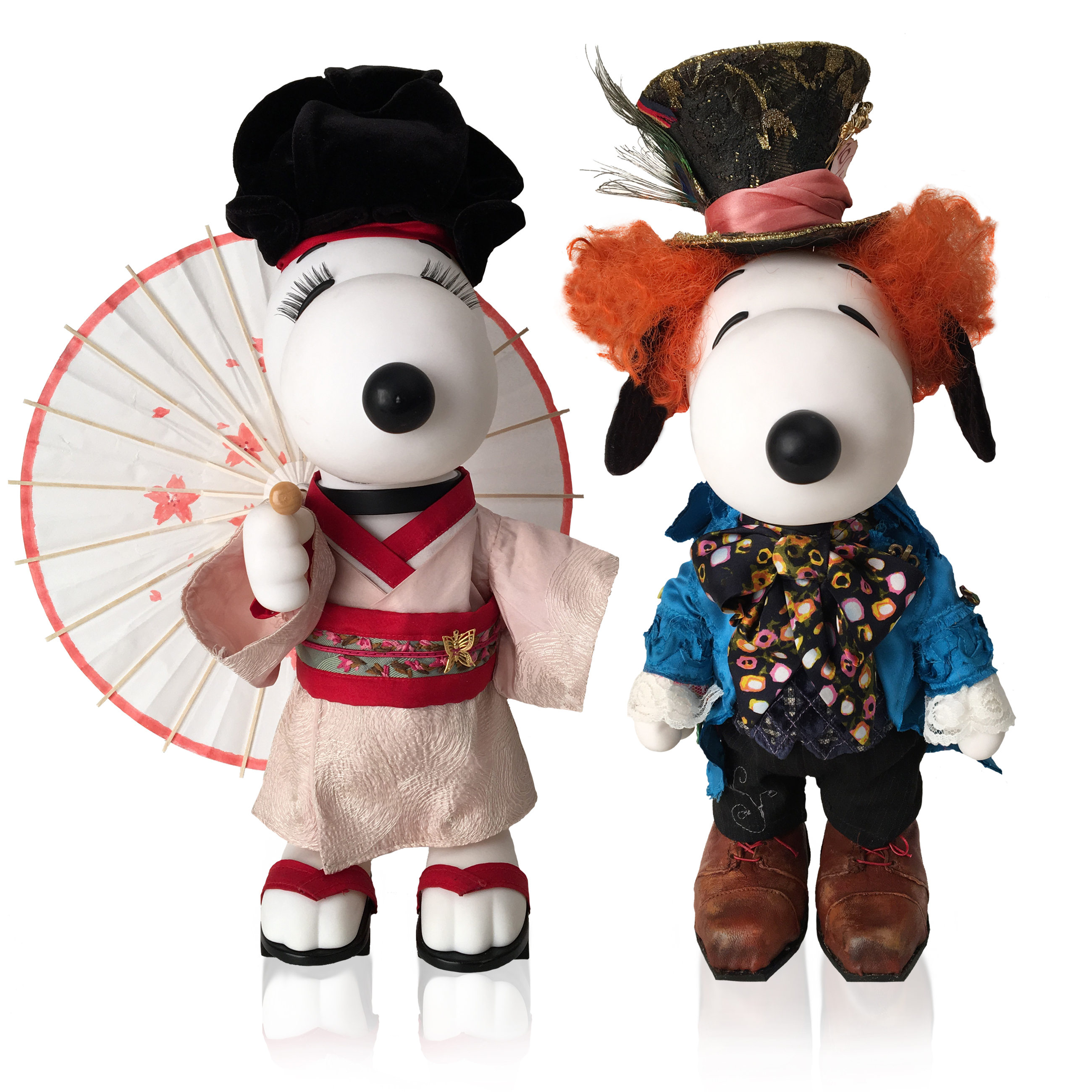 snoopy and belle dolls