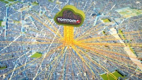 TomTom's innovative On-Street Parking service helps drivers to find a parking space in busy city centres. (Photo: Business Wire)