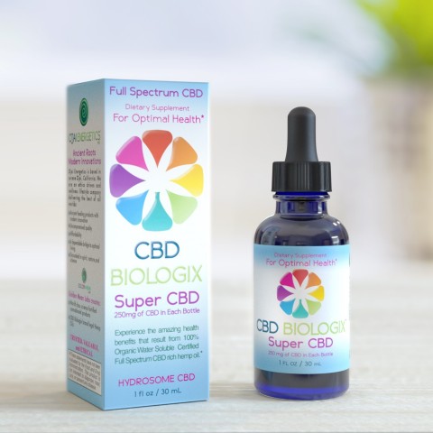 Utilizing its proprietary delivery technology, Ojai Energetics’ CBD BIOLOGIX™ allows complete cannabidiol (CBD) benefits to be rapidly absorbed into the body in less than 60 seconds using Hydrosome encapsulated technology - making Ojai’s technology the most effective cannabidiol delivery method in the world. (Photo: Business Wire)