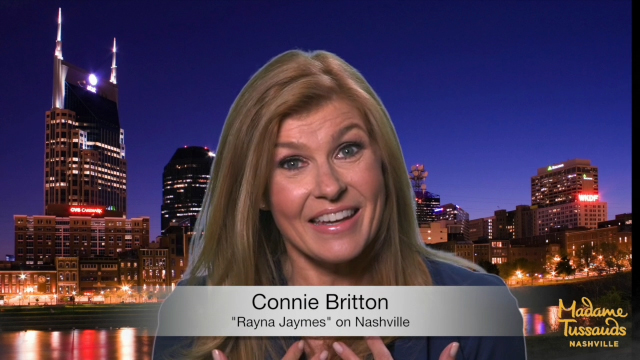 Rayna Jaymes and Deacon Claybourne of the hit CMT show "Nashville" will be honored with their own wax figures at Madame Tussauds Nashville. This video shows our studio artists working with Connie Britton and Charles Esten who portray the "Nashville" legends.