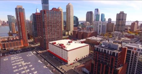 The newest Public Storage 133 2nd Street, Jersey City, NJ will house more storage units than any other Public Storage property to date in hopes of assisting the growing number of residents and commuters in small spaces. (Photo: Business Wire)