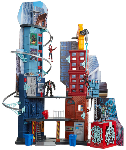 MARVEL SPIDER-MAN MEGA CITY PLAYSET (Ages 4 years & up/Approx. Retail Price: $99.99/Available: Fall 2017) (Photo: Business Wire)