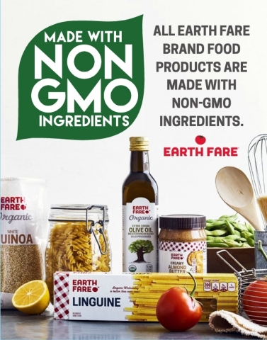 Earth Fare recently announced that its more than 500 private brand food items are made entirely with non-GMO ingredients. (Photo: Business Wire)