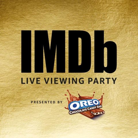 "IMDb Live Viewing Party, Presented by OREO Chocolate Candy Bar" Will Broadcast Live on IMDb.com, Twitter and Twitch at 5PM Pacific on Sunday, February 26 (Photo: Business Wire)