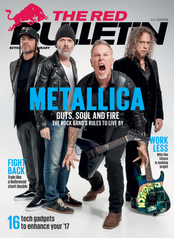 Metallica Spills 'Guts, Soul, and Fire' And The Secrets To Longevity For The February/March Issue of The Red Bulletin Magazine (Photo: Business Wire)